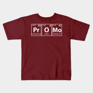 Promo (Pr-O-Mo) Periodic Elements Spelling Kids T-Shirt